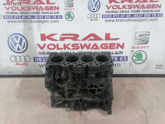 Volkswagen Jetta 1.6 Tdi Cay Motor Boş Blok Çıkma Orjinal Parça