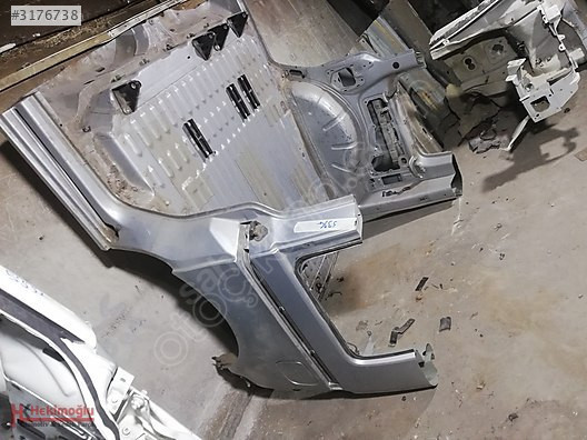 VW CADDY ARKA ÇAMURLUK ŞASİ-ŞASE ÇEYREK MARŞPİYEL TAVAN ARKA ŞAS