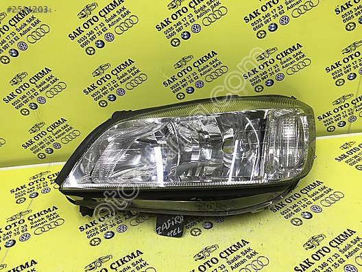 OPEL ZAFİRA SOL FAR 1999-2004 VALEO