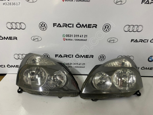 CLİO 2 ORJİNAL SAĞ SOL ÖN FAR ORJİNAL