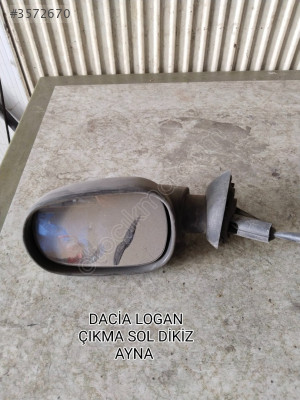 DACİA LOGAN ÇIKMA MANUEL SOL DİKİZ AYNA