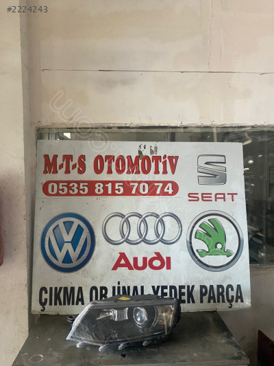 SKODA OCTAVİA SOL ÖN FAR ÇIKMA ORİJİNAL 2013-2017