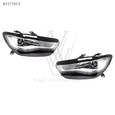 Audi A6 Sağ Sol Far Xenon Beyinleri Üstünde 4G0941043F 4G0941044