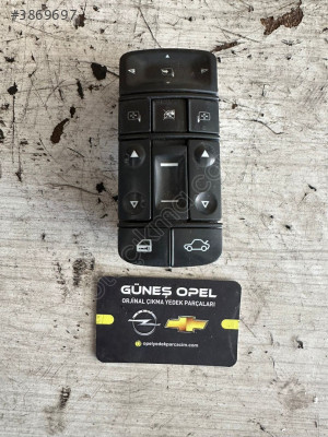 OPEL VECTRA C SOL ÖN CAM AÇMA DÜĞMESİ ÇIKMA ORJİNAL GM 09185955