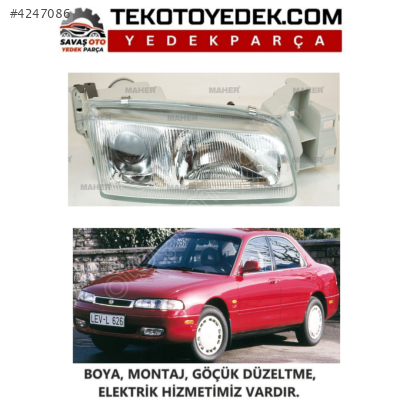 MAZDA 626 ÖN FAR SAĞ SOL 1992 1993 1994 1995 1996 1997