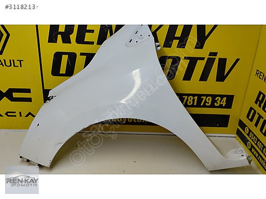 631017334R RENAULT CLİO 4 SOL ÖN ÇAMURLUK ORJ ÇIKMA RENKAY OTO