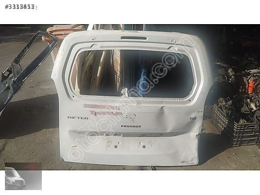 Peugeot Rifter son Kasa bagaj kapagi