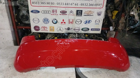 2009-2012 SKODA FABİA ARKA TAMPON