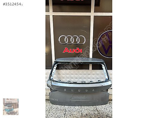 Skoda kodiaq çıkma orjinal bagaj kapağı
