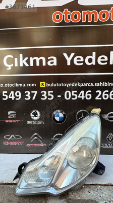 2013-2016 Citroen C3 için Sol Ön Far - Oto Çıkma Parçaları