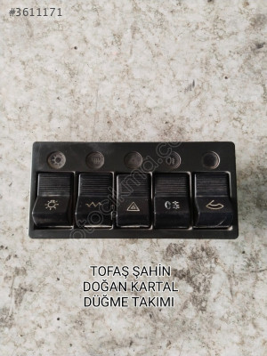 TOFAŞ ŞAHİN DOĞAN KARTAL ORJİNAL FAR KONTROL DÜĞMELERİ