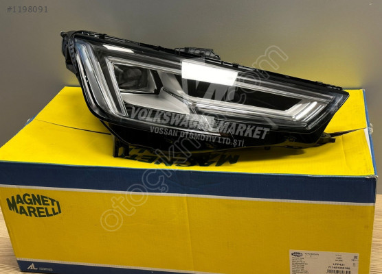 AUDİ A4 16-19 SAĞ ÖN FAR LED (MAGNETİ MARELLİ) 8W0941774 