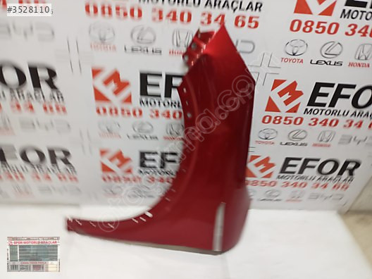 BYD ORJİNAL ÇIKMA SOL ÖN ÇAMURLUK 23+