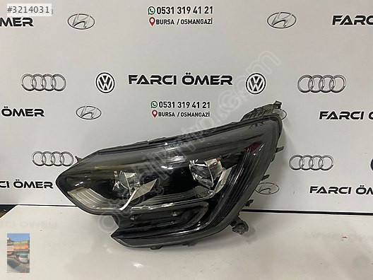 RENAULT MEGANE 4 ÖN SOL FAR ORJİNAL HATASIZ