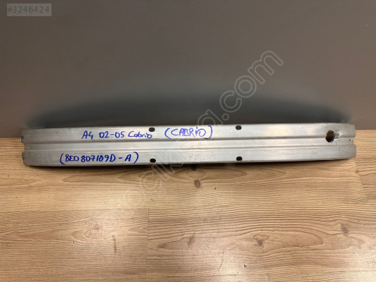 AUDI A4 02-05 CABRIO ÖN TAMPON DEMİRİ 8E0807109D 8E0807109A