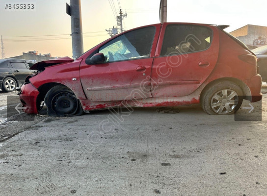 Peugeot 206 sol ön kapı dolu