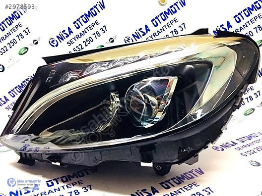 MERCEDES C SERİSİ W205 KASA MAKYAJSIZ SOL FAR ORJ A2059062504