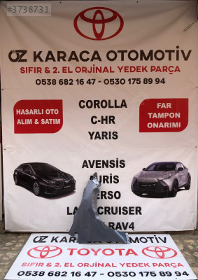 2019-2025 TOYOTA COROLLA ÇIKMA ORJİNAL SAĞ ÖN ÇAMURLUK