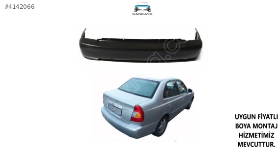 HYUNDAİ MİLENYUM ARKA TAMPON 2000/2002 SIFIR 8661125000