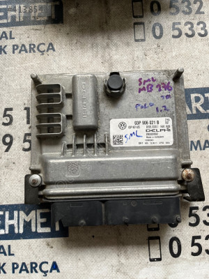ÇIKMA VW POLO 1.2TDİ 03P 906 021 B 03P906021B MOTOR BEYNİ
