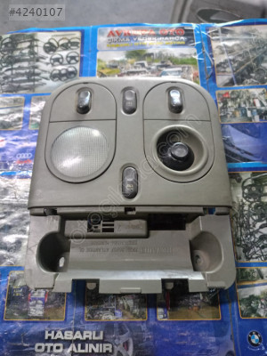 Scenic 1 tavan lambası ve sunroof açma düğmesi