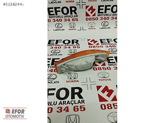 TOYOTA COROLLA SIFIR SOL SİNYAL TAMPON 90-92 OEM NO: 81520-80054