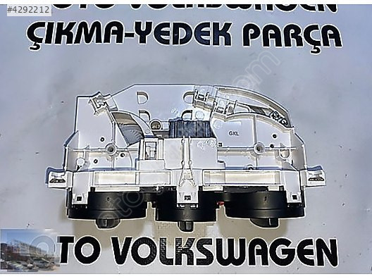 GOLF 4 BORA OCTAVİA 1JO820045F KALORİFER KLİMA KONTROL PANELİ 1J