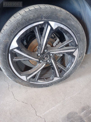 DS Automobiles 7 235/45/R20 İNC ORJİNAL JANT LASTİK HATASIZ