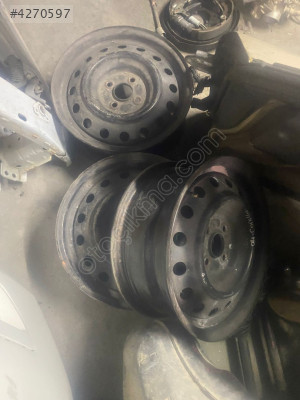 Toyota Corolla 4x100 15 inç takım demir jant