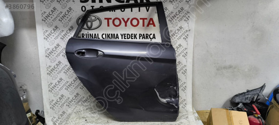 2009-2017 Ford Fiesta Orjinal Sağ Arka Kapı - Sincar Oto