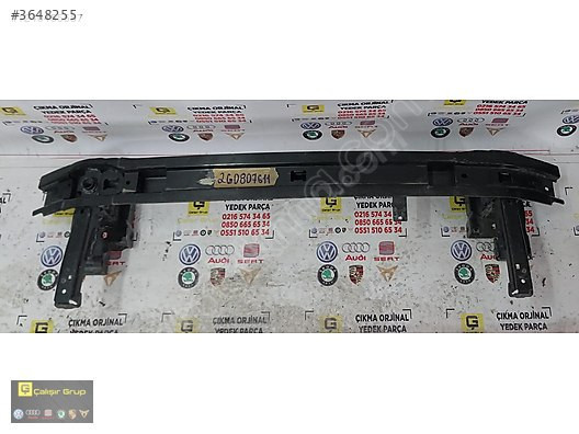 VOLKSWAGEN POLO 2018-2023 ÖN TAMPON DEMİRİ OEM 2G0807611 ÇIKMA