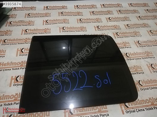 CADDY SOL ARKA CAMI ORJİNAL ÇIKMA