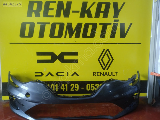 620227087R RENAULT MEGANE 4 ÖN TAMPON FAZ 2 TİTANİUM GRİ ORJ