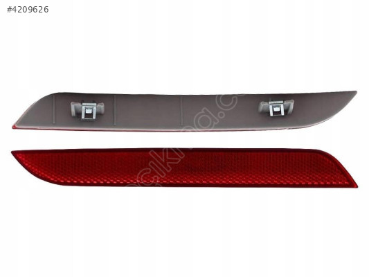 F10 M5 Tech 2010-2013 Arka Tampon Reflektörü Sol 63147203237