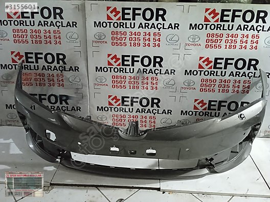 TOYOTA COROLLA SENSÖRLÜ ÖN TAMPON ÇIKMA ORİJİNAL PARÇA 2016-2018