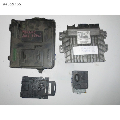 237100914R 237101715R Renault Megane III Motor Beyni Komple Seti