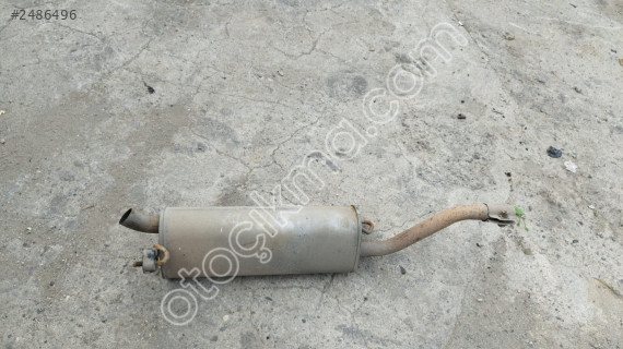 55702049 Opel Corsa d egzoz susturucu