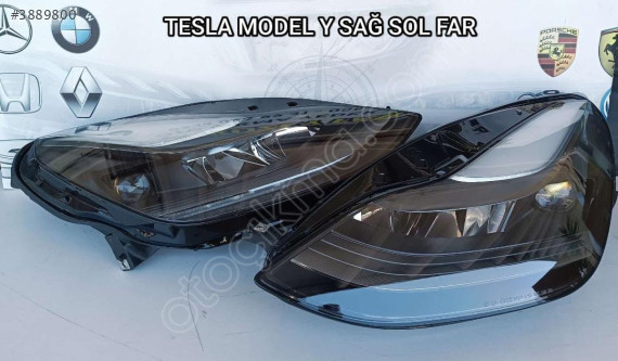 TESLA MODEL Y SAĞ SOL ÇIKMA ORJİNAL FAR