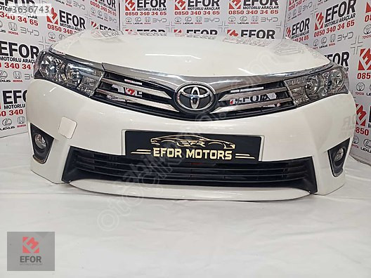 TOYOTA COROLLA ORJİNAL ÇIKMA ÖN KOMPLE 13-15