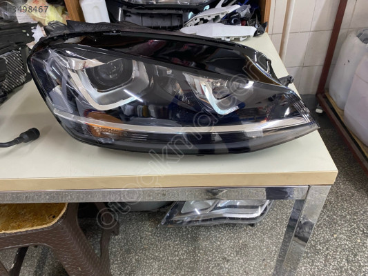 VOLKSWAGEN GOLF 7 XENON LED TEK BEYİN SAĞ FAR ORJİNAL ÇIKMA