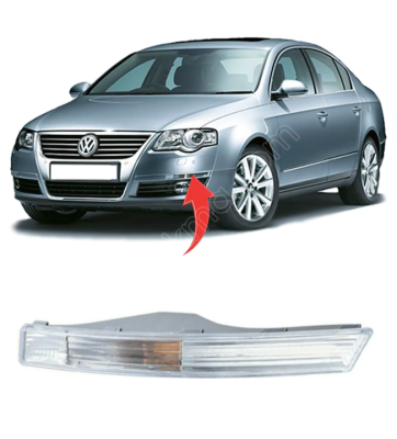 3C0953041L VW PASSAT 05-11 ÖN TAMPON SİNYALİ SOL BEYAZ