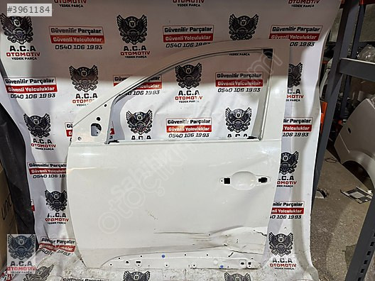 801119545R RENAULT EXPRESS ÇIKMA ORJİNAL SOL ÖN KAPI TEMİZ