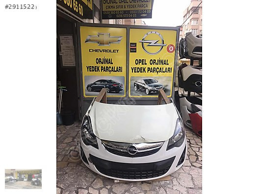 Opel corsa d komple ön set kaput tampon far çamurluk