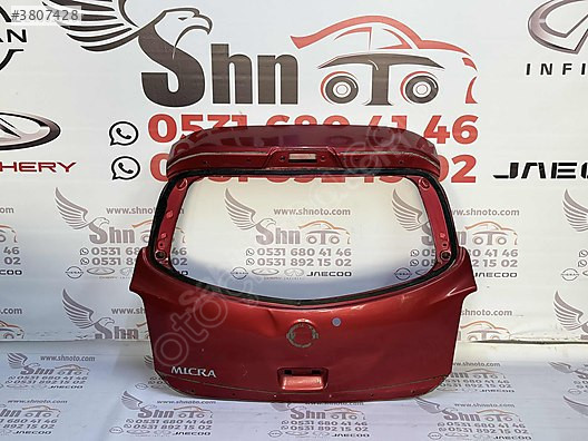 NISSAN MICRA BAGAJ KAPAGI ÇIKMA YEDEK PARÇA 2010-2013 K13