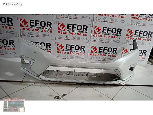 HONDA CİVİC FE1 ORJİNAL ÇIKMA ÖN TAMPON 22+
