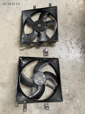 Nissan Primera Orjinal Radyatör ve Klima Fanı 1997-2002 Model