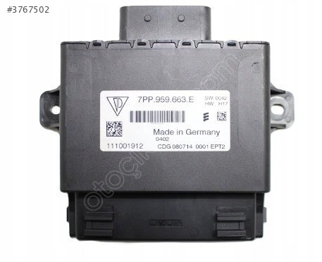 KONTROL ÜNİTESİ VOLTAJ PORSCHE CAYENNE 7PP959663E