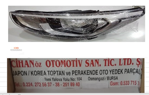 Hyundai i20 Far 2012 2014 - Sağ Sol - Adet Fiyatı.,,