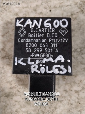 RENAULT KANGOO KUMANDA BEYİN RÖLESİ 8200063311