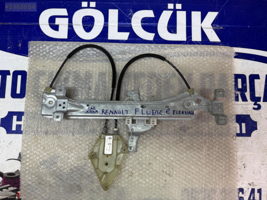 82720 0016R Renault Fluence Sol Arka Elektirikli Cam Krikosu ORJ